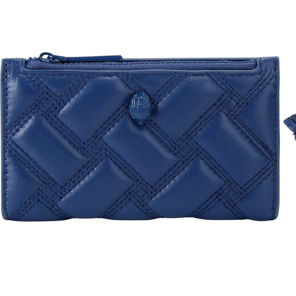 Kurt Geiger Blue Quilted Wallet
